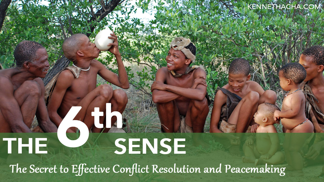 The secret to effective conflict resolution and peacemaking